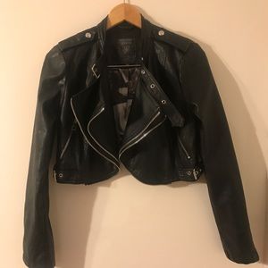 Black Pleather Jacket